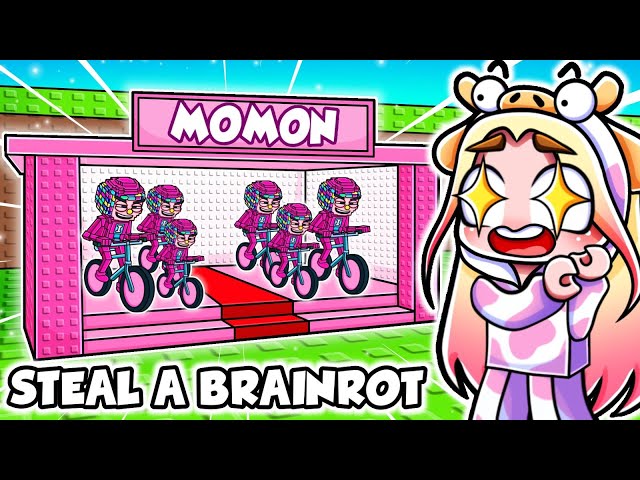 MOMON GUNAKAN COMMAND ADMIN ABUSE di STEAL A BRAINROT!! DAPAT SEMUA SECRET BUAT PRANK si ATUN