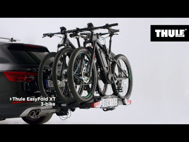 Thule EasyFold XT 3 Bicicletas Transportador De Bicicleta 13 Cavilha