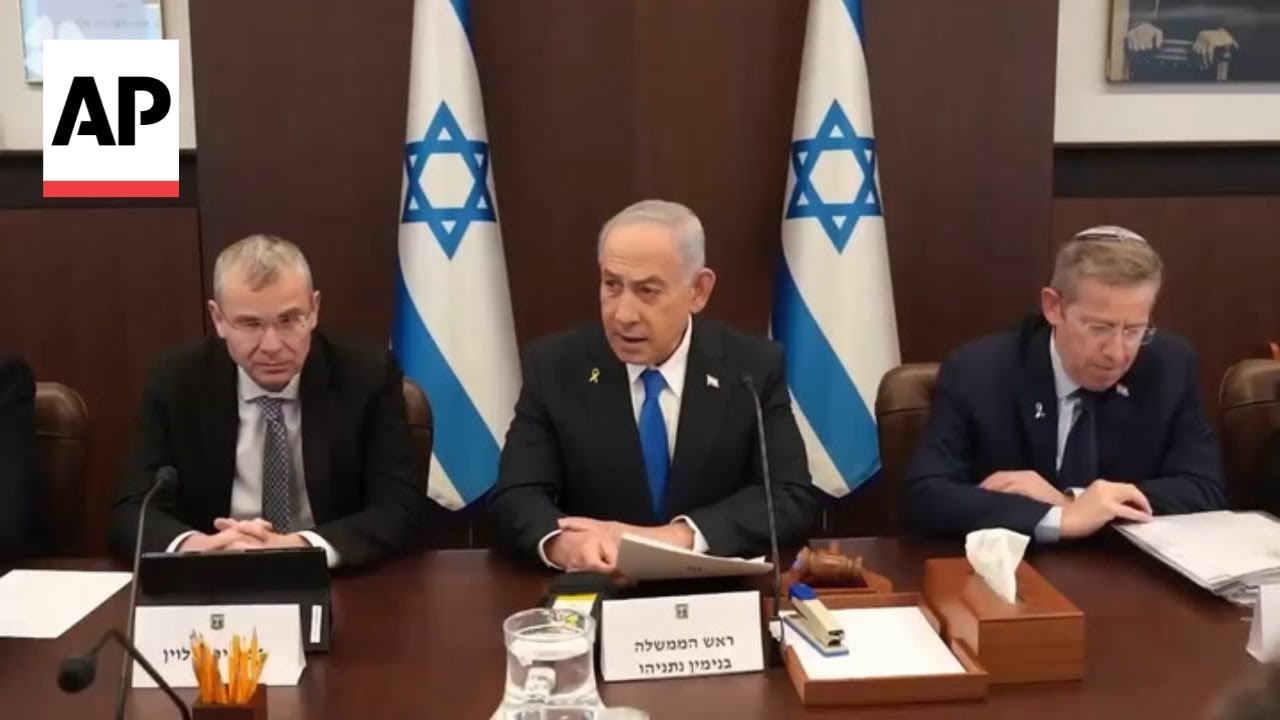 Netanyahu says Israel and world 'in awe of the tremendous heroism of the citizens of Iran'