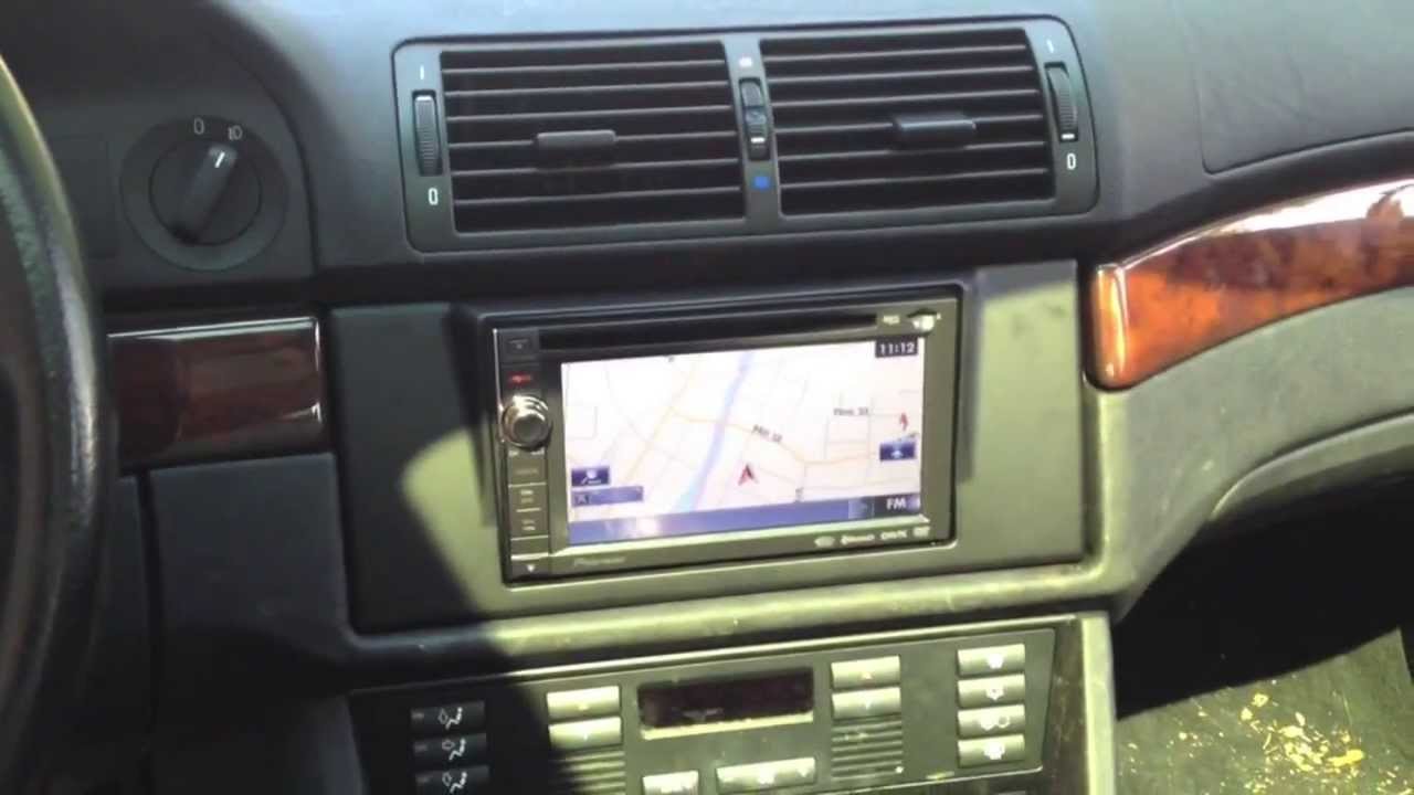 2001 Bmw 525i aftermarket stereo
