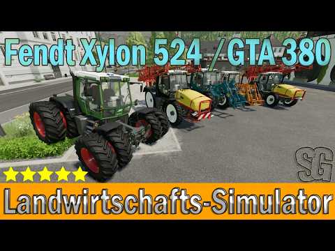 Fendt Xylon 524 und GTA 380 v2.0.0.1