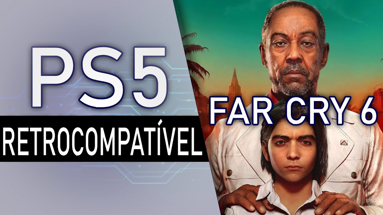 PS5 COM PS1, PS2 E PS3 e FAR CRY 6 NA PSN