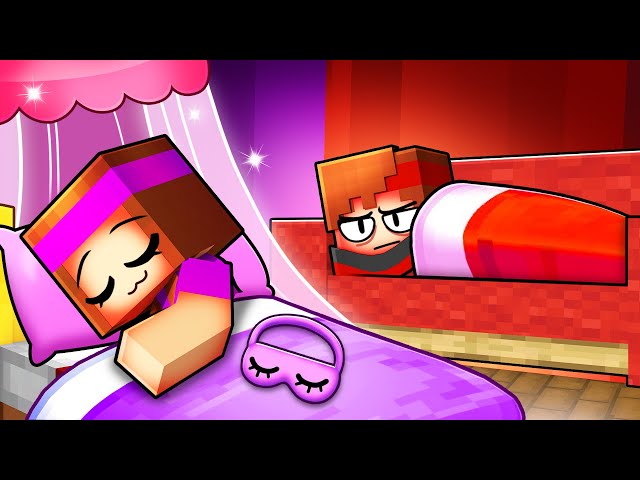 Anna et Talcado dorment ENSEMBLES sur Minecraft !