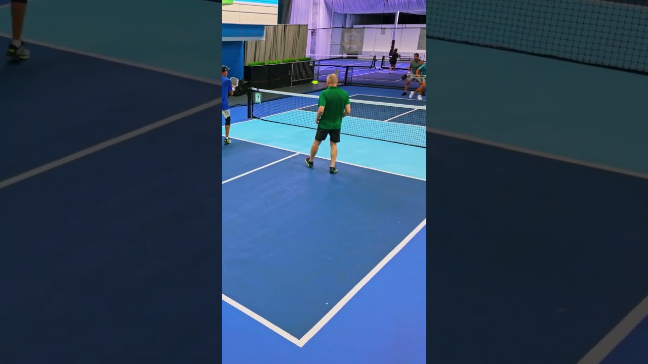 🤦And Another Reason Not To Drop Volley #pickleballhighlights #pickleball #sporthighlights