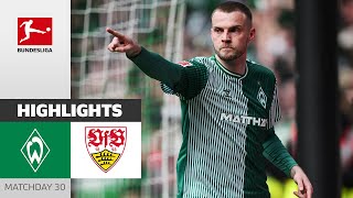 Ducksch Schocks Stuttgart! | SV Werder Bremen — VfB Stuttgart 2-1 | Matchday 30 – Bundesliga 2023/24