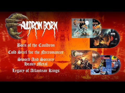 CAULDRON BORN 4 Digipack CD Releases 2025 - Teaser Video