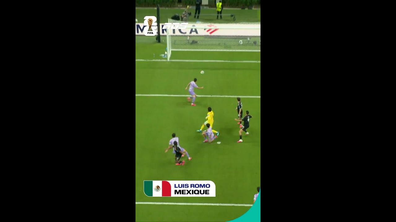 LUIS ROMO OUVRE LA MARQUE POUR LE MEXIQUE! #fifaworldcuponyt