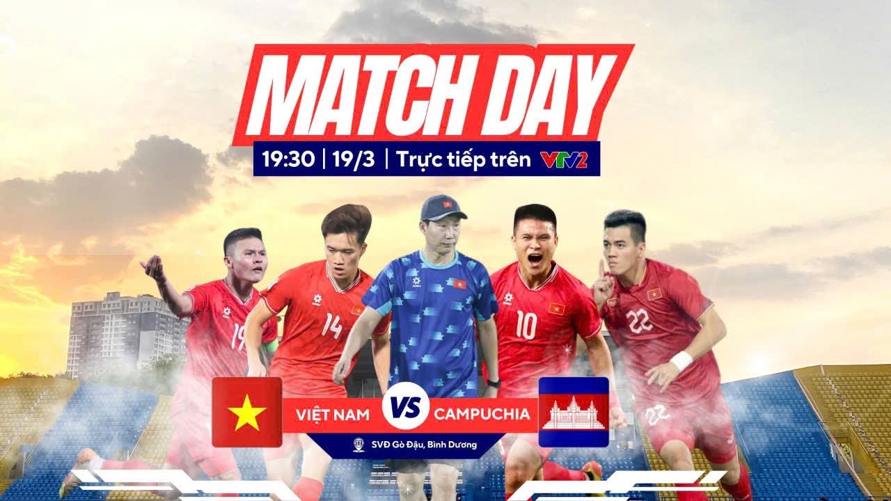 Trực tiếp trước giờ G: Tiến Linh dự bị, Đình Triệu chính thức trở lại | Việt Nam vs Campuchia