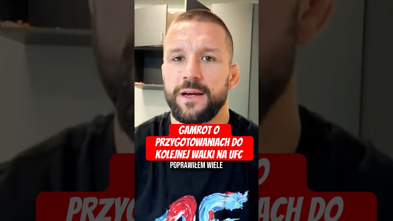 Gamrot przed walką z ribovicsem na ufc #shorts