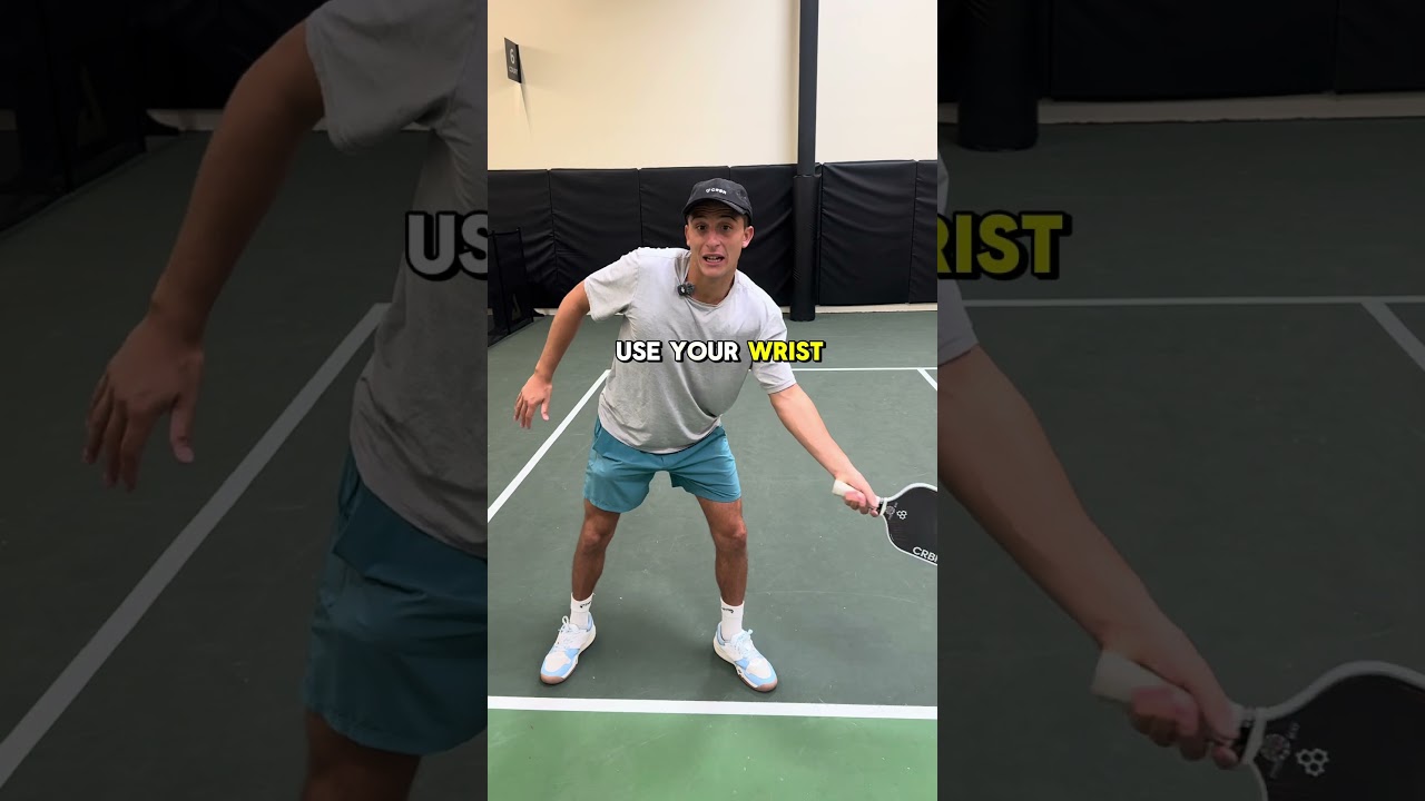 How to Stop Popping Up Your Dinks in Pickleball! ๐๐ฅ #pickleballtips #pickleball