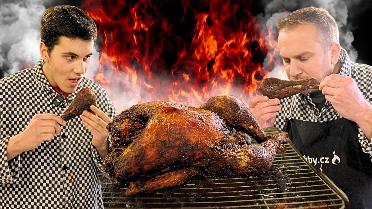PEČENÁ KRŮTA, KTERÁ ZASTÍNÍ KAŽDÉ KUŘE! 😱 Recept na dokonalou 7kg domácí krůtu z trouby i grilu