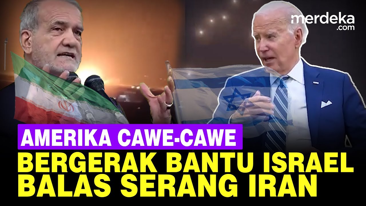 Amerika Cawe-Cawe Bantu Israel Balas Serang Iran, Joe Biden Mau Temui Netanyahu