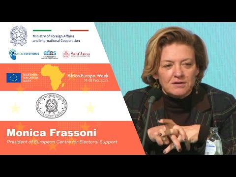 The intervention of Monica Frassoni: President of the European Centre for Electoral Support