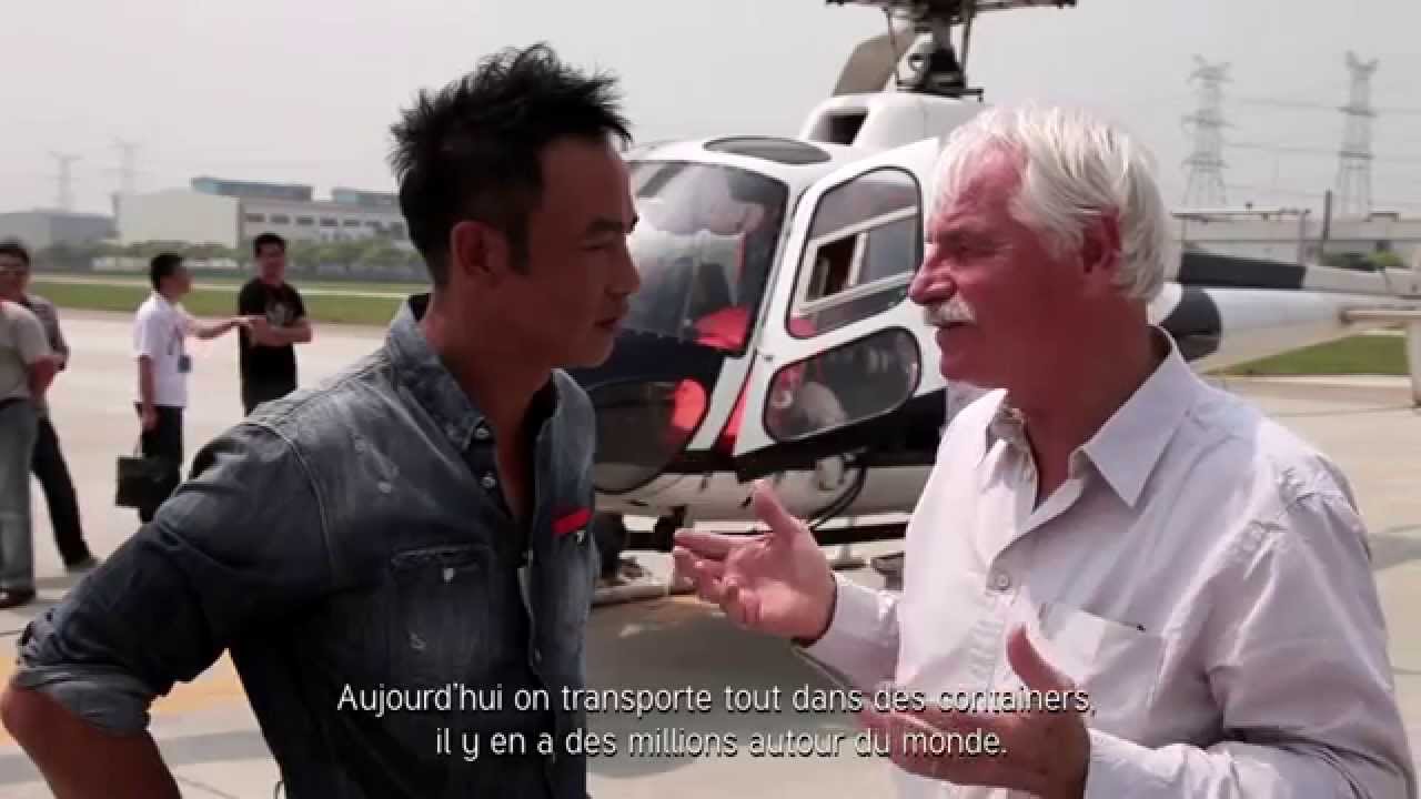 Behind the scenes: Flight above Shanghai with Simon Yam - Planet Ocean