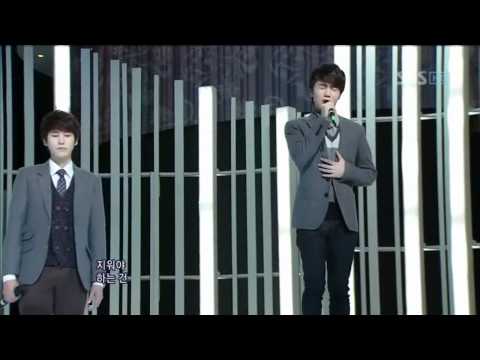 SM The Ballad - miss you (SM The Ballad - 너무 그리워) @ SBS Inkigayo 인기가요 101128