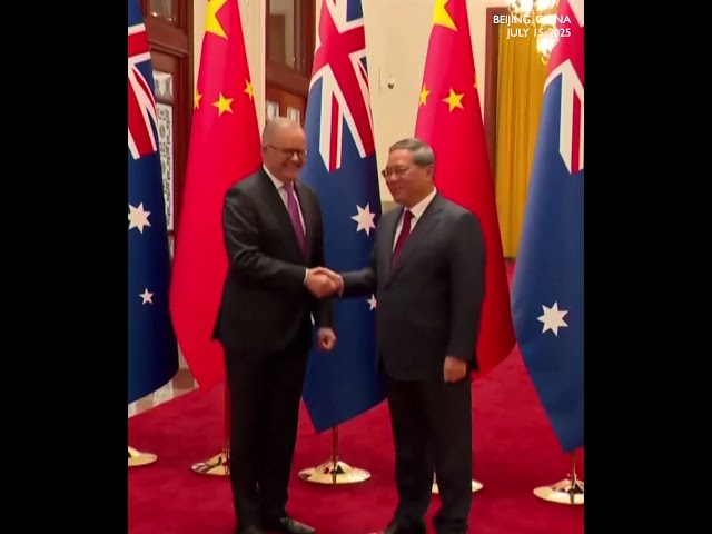 China's Premier Li receives Australian PM Albanese in Beijing