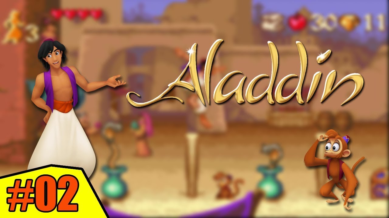ALADDIN - SUPER NINTENDO - Parte 02 - Gameplay do Boy