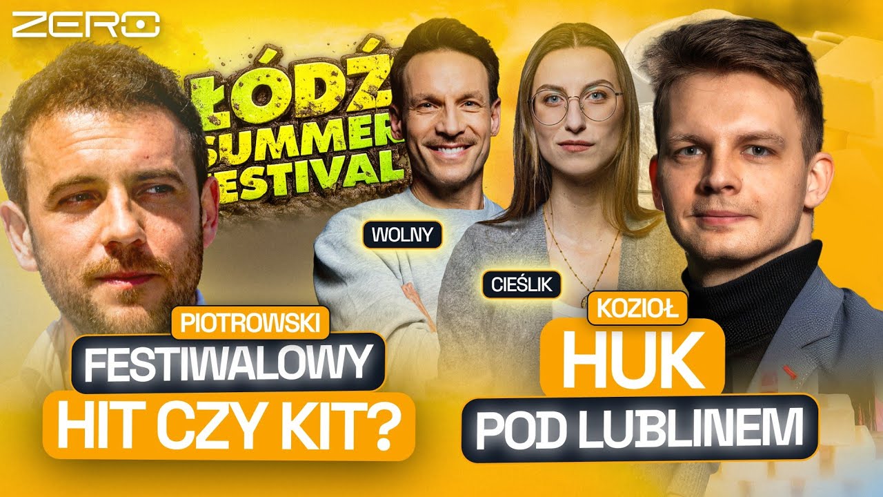HUK W LUBLINIE I GROŹNY TREND Z TIK TOKA I POFESTIWALOWA ŁÓDŹ I CIEŚLIK X WOLNY
