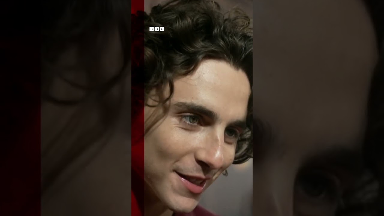 Timothée Chalamet says he knows people didn't want him to "mess up" Willy Wonka. #Shorts #BBCNews