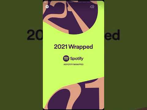 My Spotify Wrapped - 2021