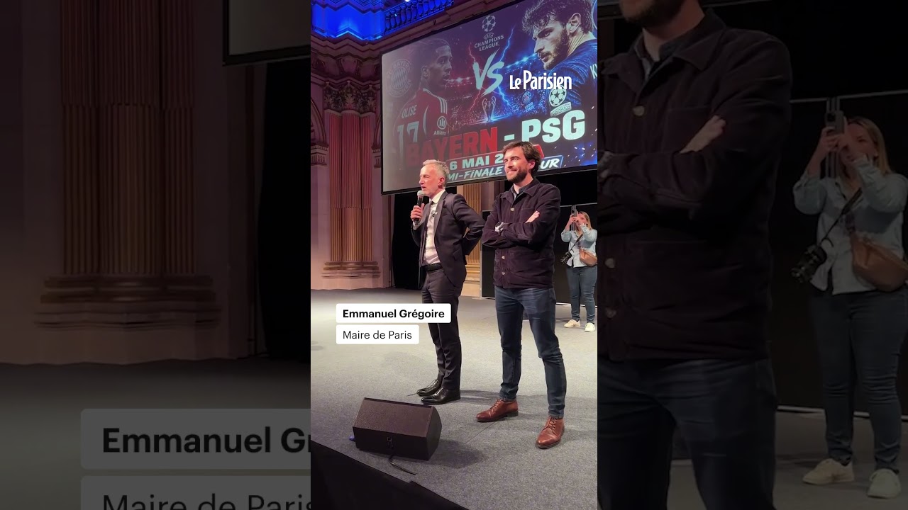 Bayern Munich-PSG : 400 jeunes reçus à la mairie de Paris
