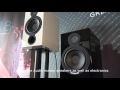 Cambridge Audio AeroMax 6 Speakers and Azur 851W Amp at AXPONA 2017
