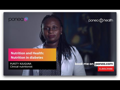Nutrition in Diabetes 