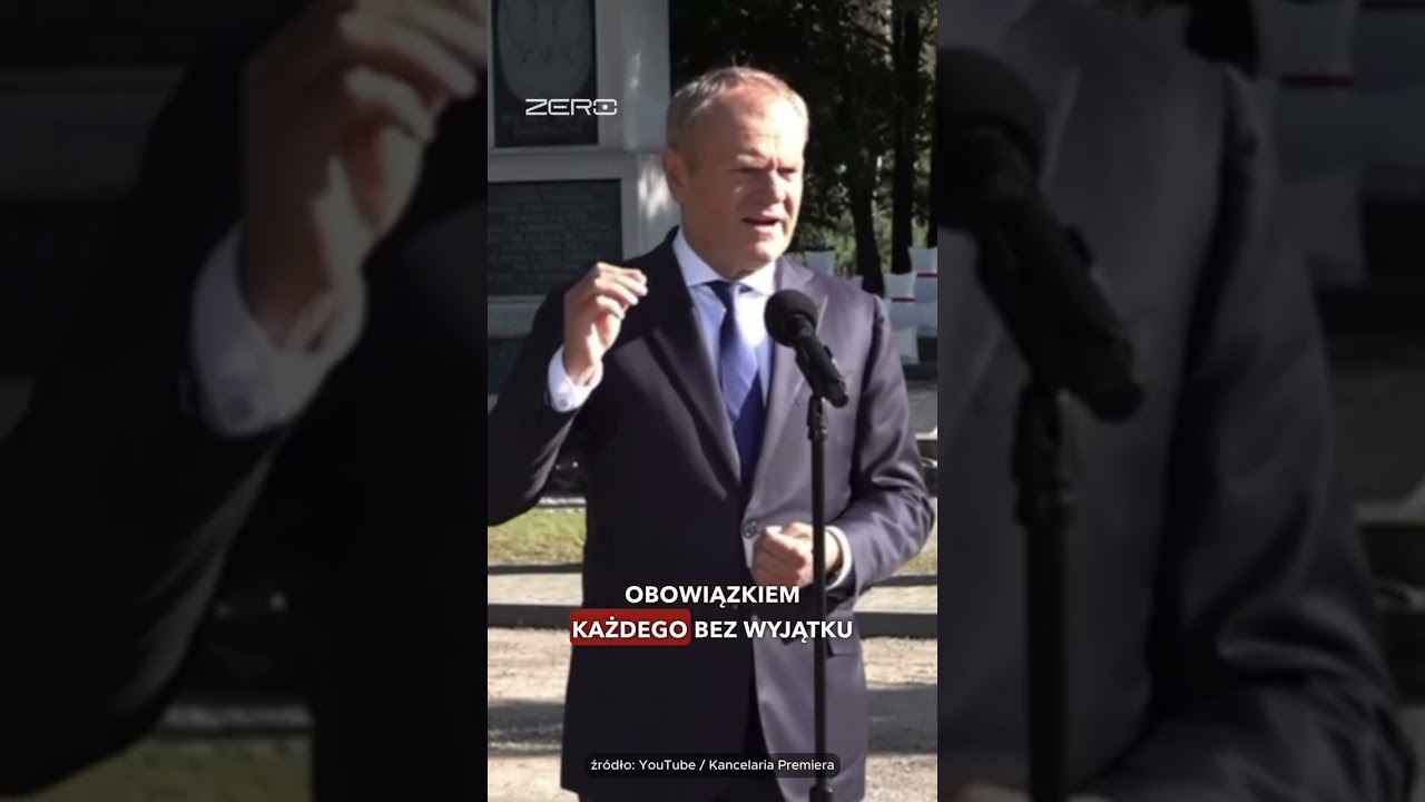 DONALD TUSK: STOIMY ZA POLSKIM WOJSKIEM