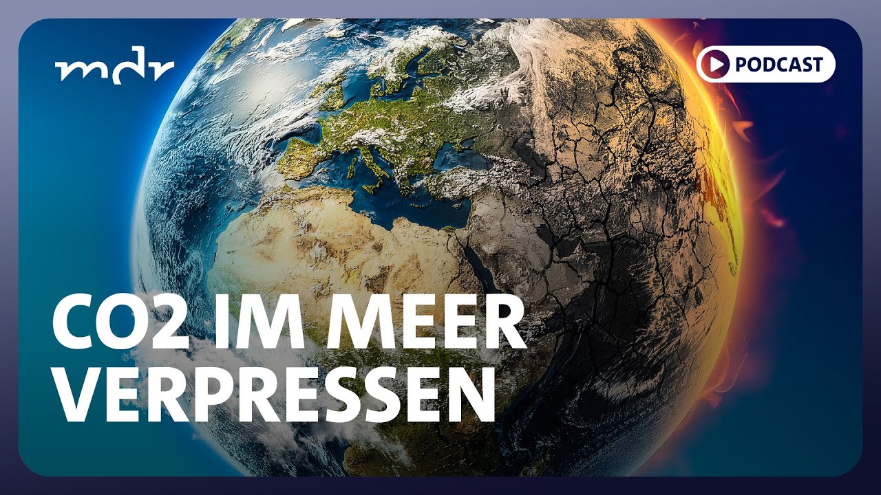 CO2 im Meer verpressen: eine gute Idee? | Podcast ARD Klima Update | MDR