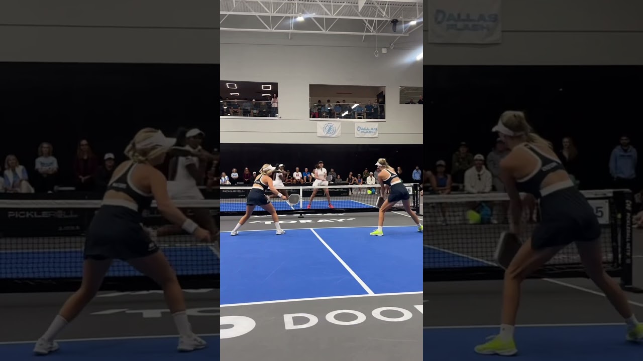 THIS is why we love women’s doubles 👏........🎥: @MajorLeaguePickleball #propickleball #alw #mlp