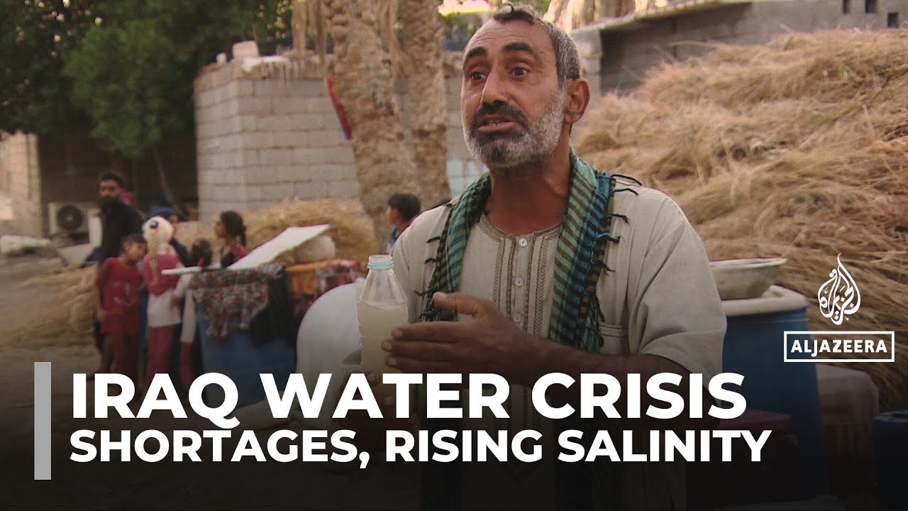 Water shortages and rising salinity in Basra, southern Iraq, turn into a fight for survival