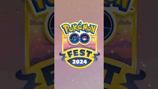 Pokémon GO Fest 2024 details announced! #pokemon #pokemongo #GOFest