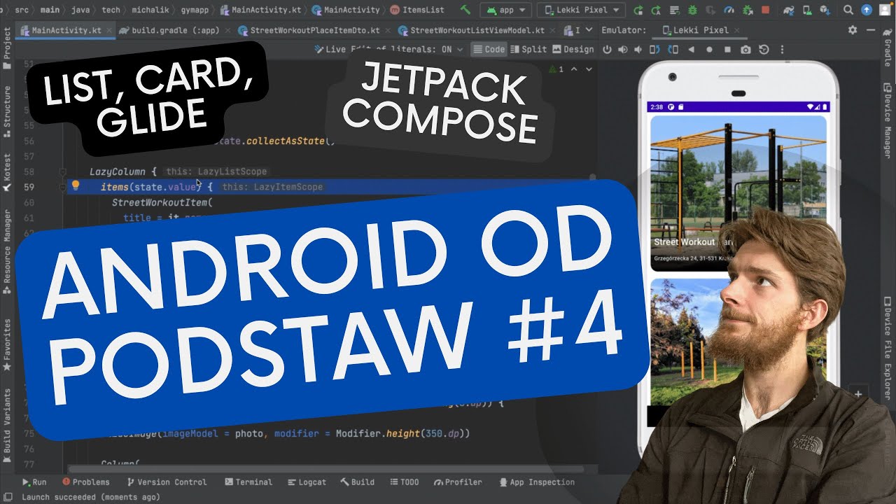Jetpack Compose obrazki, listy i CardView – Android Od Podstaw #4