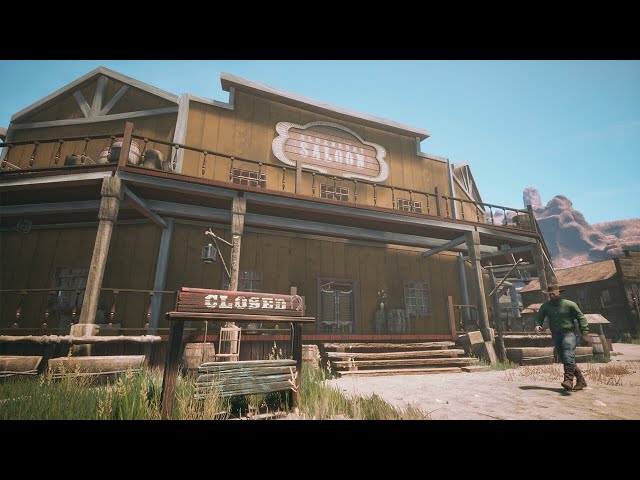 AKU MEMBUKA BISNIS BAR DI ERA KOBOY.... Saloon Simulator