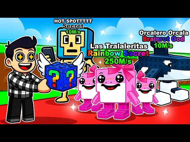 J'ai Ouvert TOUS LES LUCKY BLOCKS pour débloquer TOUS LES NOUVEAUX SECRETS dans Steal A Brainrot...