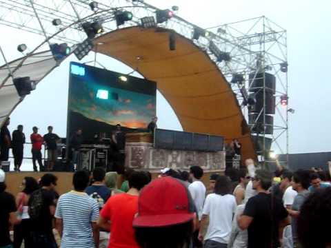 Sander Kleinenberg - Live @ Inti Fest, Playa Asia - Peru (16-01-2010) Pt1