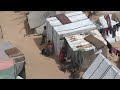 View from a tent camp in Rafah | News9