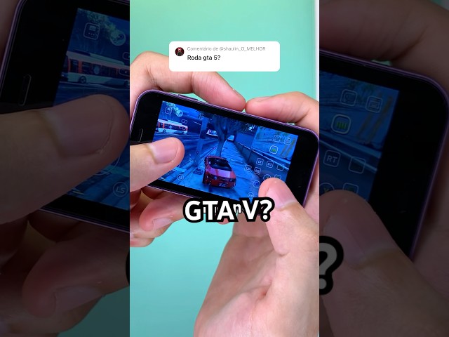 Mini iPhone roda GTA 5? #gtav
