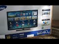 Samsung LED Smart TV EH5300 unboxing [HD]