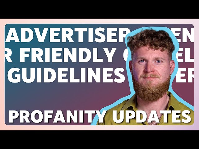 YouTube放寬規定！開頭7秒罵髒話不怕黃標 這些情況仍影響營利