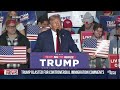 Trump holds rally in Nevada a day after controversial comments about immigrants  - 01:52 min - News - Video
