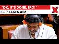 Karnataka MLC Polls: BJP Mocks DK Shivakumar After NDA Sweeps All Four Seats
