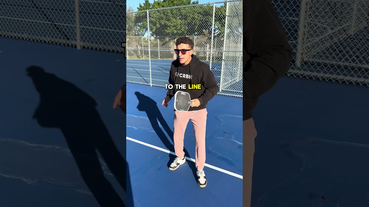 How to Hit a Perfect Return of Serve #pickleball #pickleballtips