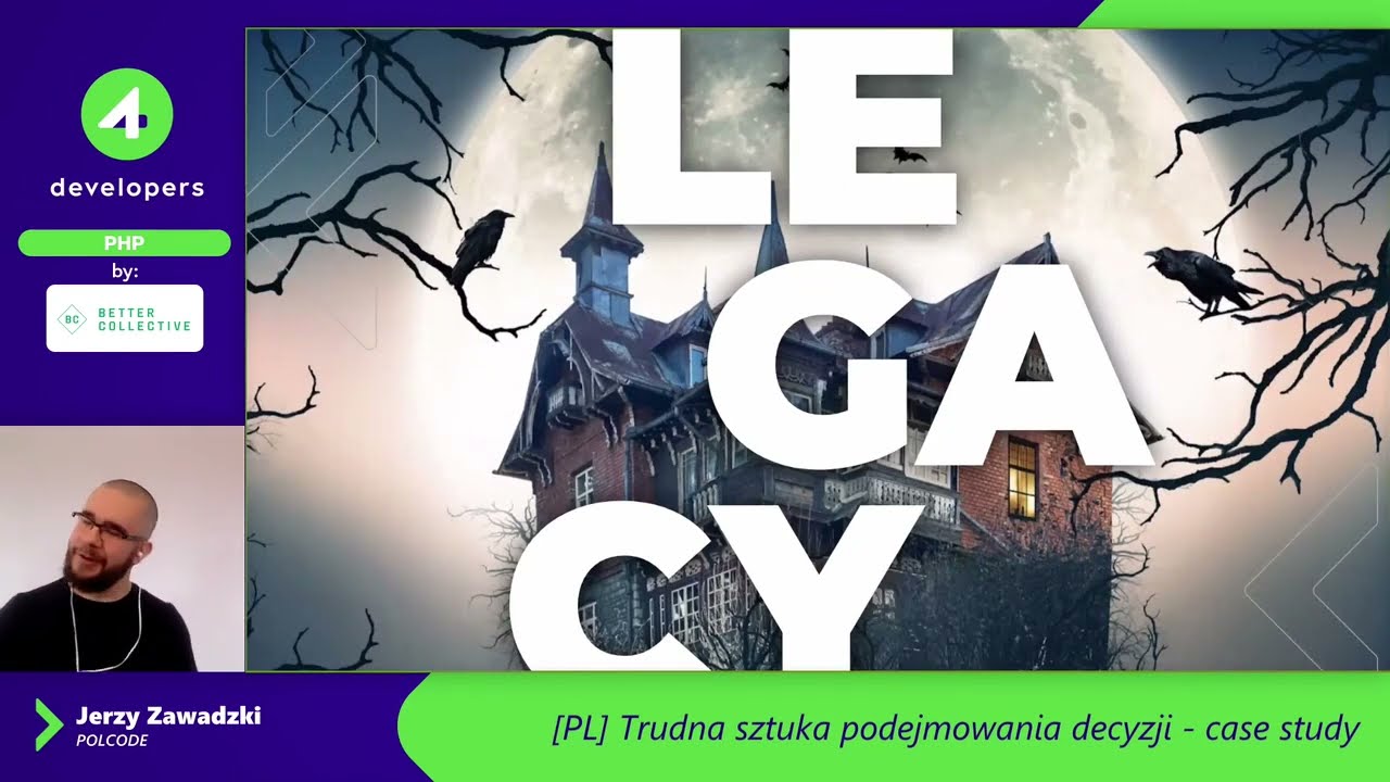 4Developers 2022: Trudna sztuka podejmowania decyzji - case study — Jerzy Zawadzki