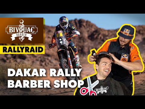 Toby Price Lives in a Shed With All His Toys - The Bivouac Barber #2 Matthias Walkner