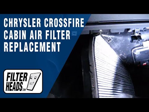 CHRYSLER Crossfire - Cabin Air Filter Replacement