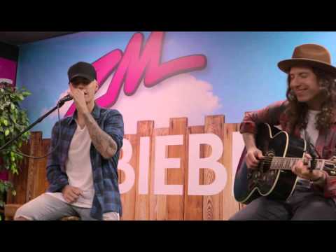 Justin Bieber Performs "What Do You Mean" Live & Acoustic at #ZMBieberQ