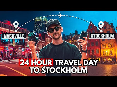 24 Hour Travel Day: Nashville to Stockholm | Vlog 01