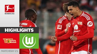 Union Berlin — VfL Wolfsburg 1-0 | Highlights | Matchday 21 – Bundesliga 2023/24