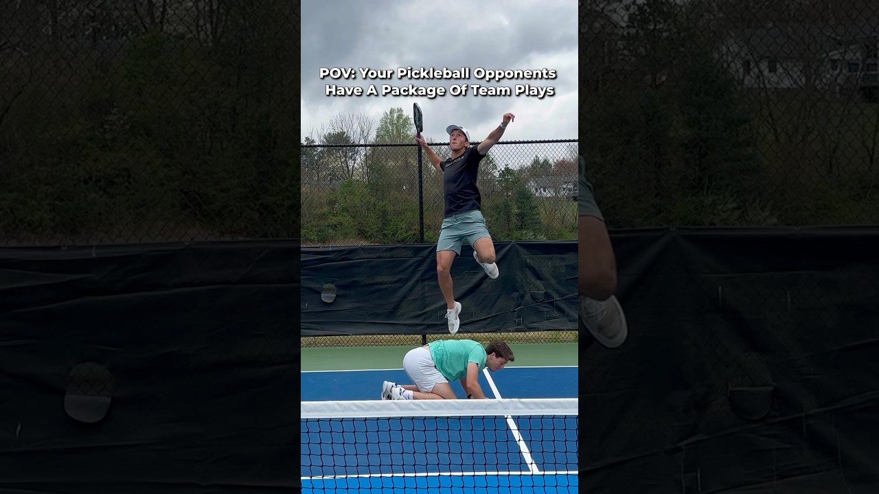 Pickleball Team Plays